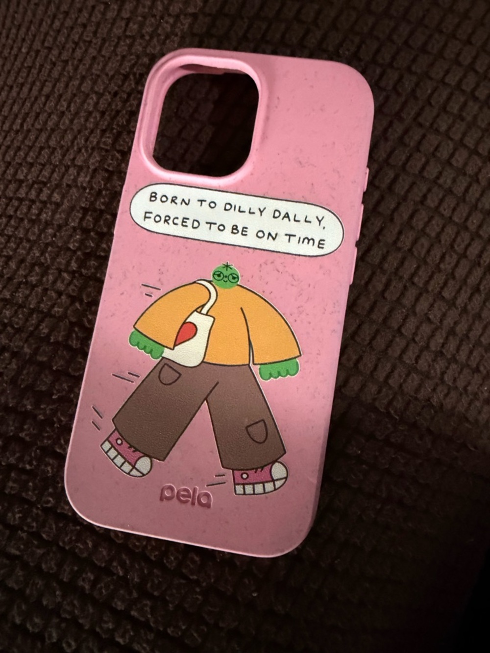 Pela Pink Cartoon Eco-Friendly Phone Case